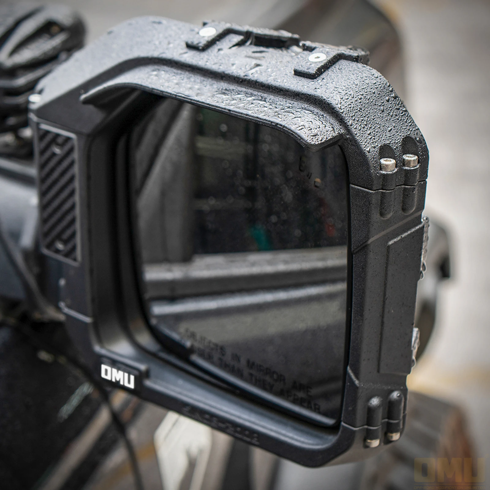 OMU Genesis Series алюминиевое зеркало заднего вида дождевик рамка для бровей Ford Bronco