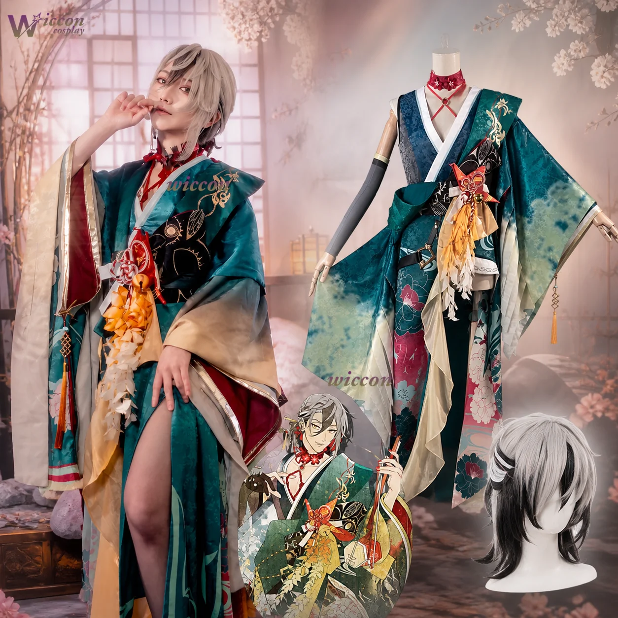 Фото NebulaCloak Game Nu Carnival Персонаж Рей Лимитированный скин Foregone Oathkeeper Косплей-костюм Wilting Flowers Burning Dreams №1