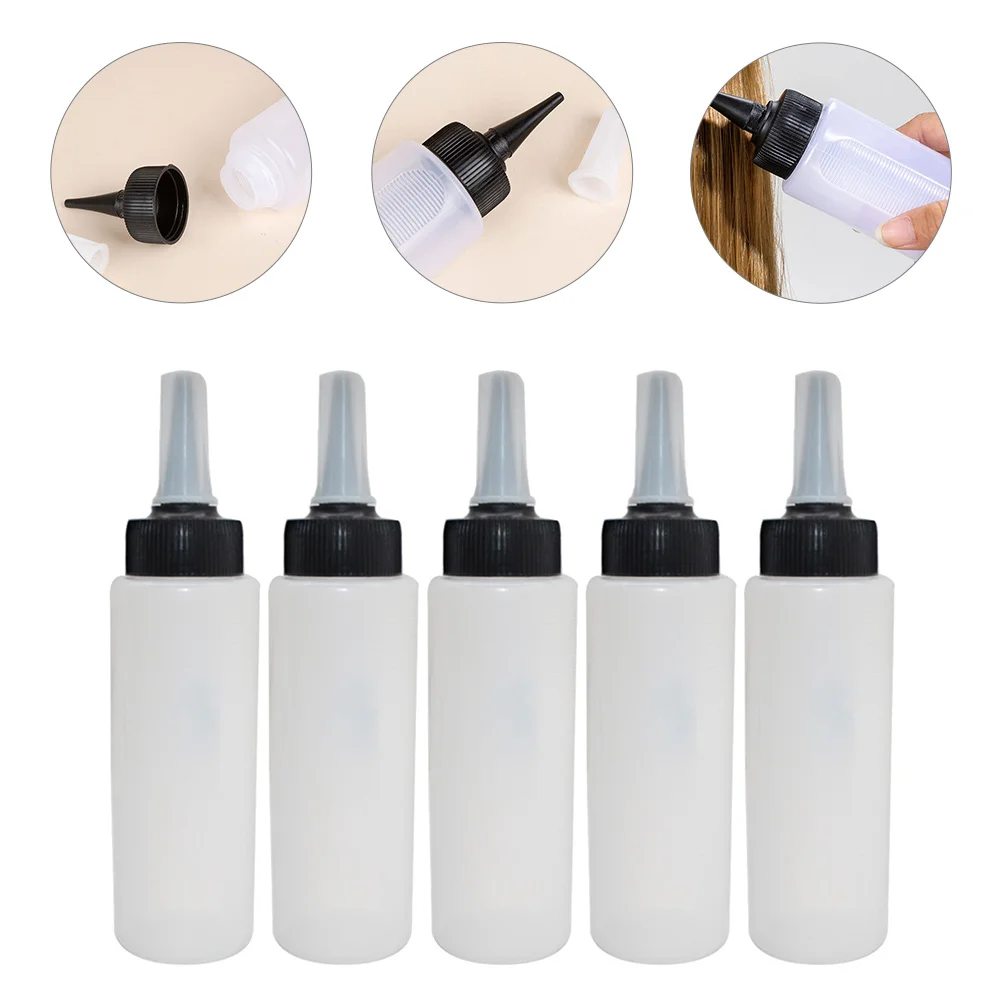 

Bottle Hair Shampoo Dispenser Travel Dye Color Applicator Lotion Squeeze Pot Squeezable Spray Soap Tube