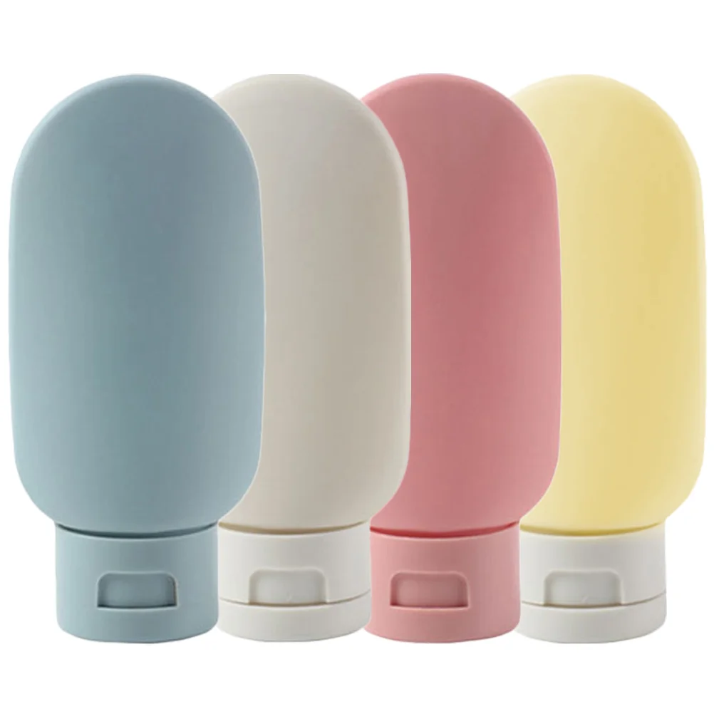 

Travel Accessories Compact Empty Bottle Container Home Supplies Reusable Supply Multifunctional Silicone Containers
