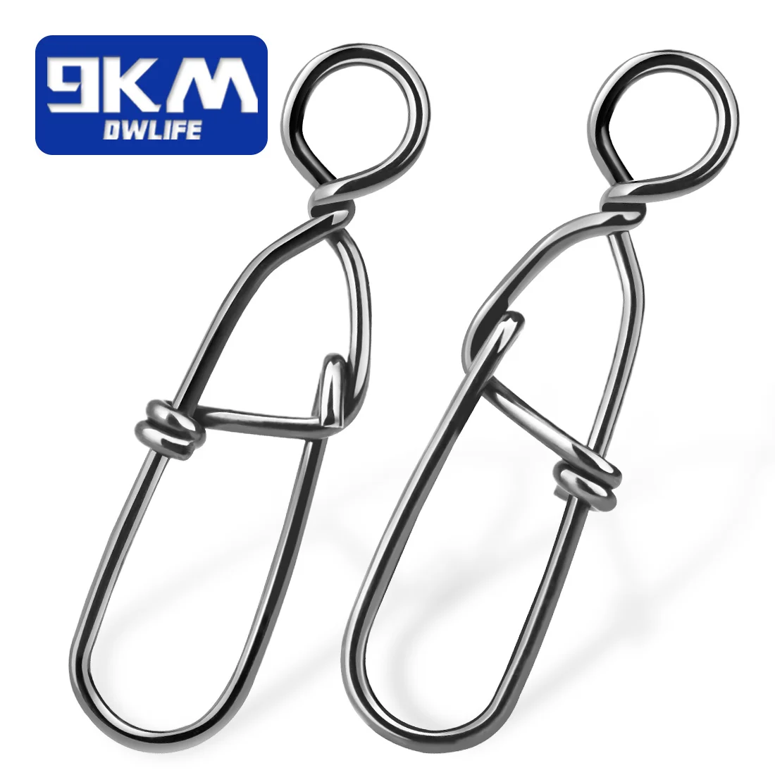 Рыболовные защелки 50 ~ 200 шт. двойной замок тройник из нержавеющей стали