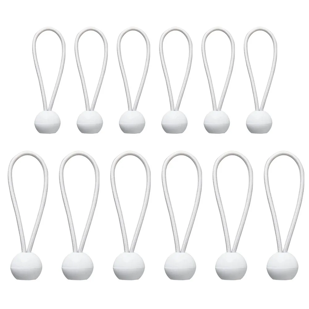 

Tarps Hoods Household Elastic Rope Bungees Ball Outdoor Fixing Rope Oxford Rope Plastic Storage Rope Straps White