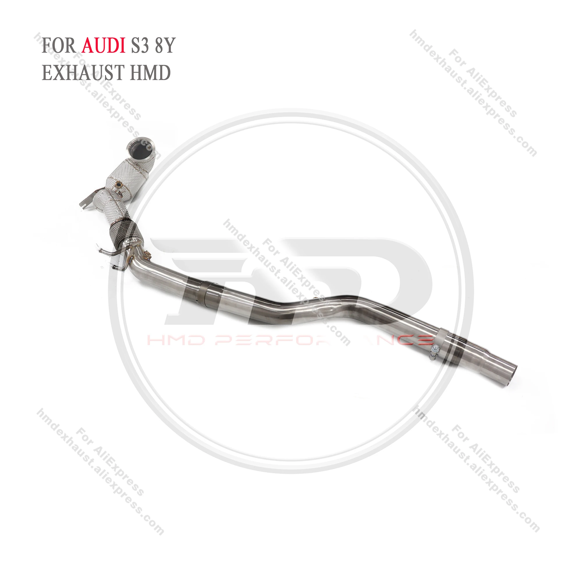 HMD выхлопная система с высокой производительностью потока для Audi S3 8Y 2 0 T OPF версия
