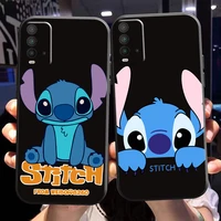 cute cartoon lilo stitch phone case for xiaomi poco m3 m3 pro 5g poco x3 pro nfc x3 gt silicone cover carcasa soft funda