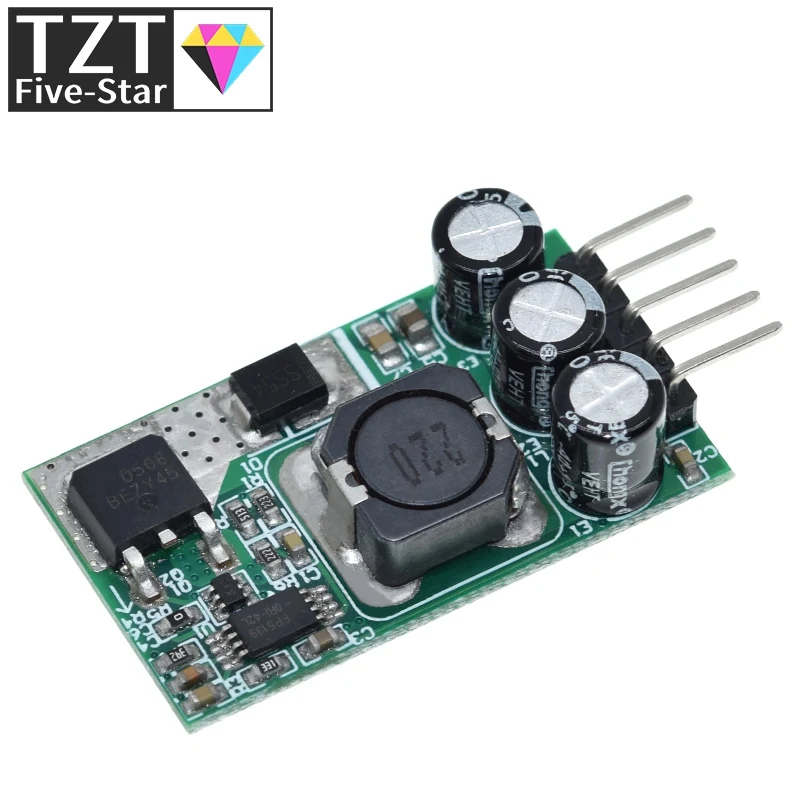 Ультрамалый размер DC-DC Boost Module DC 2 7–15 В до 9 12 15 19 А повышающий модуль питания для
