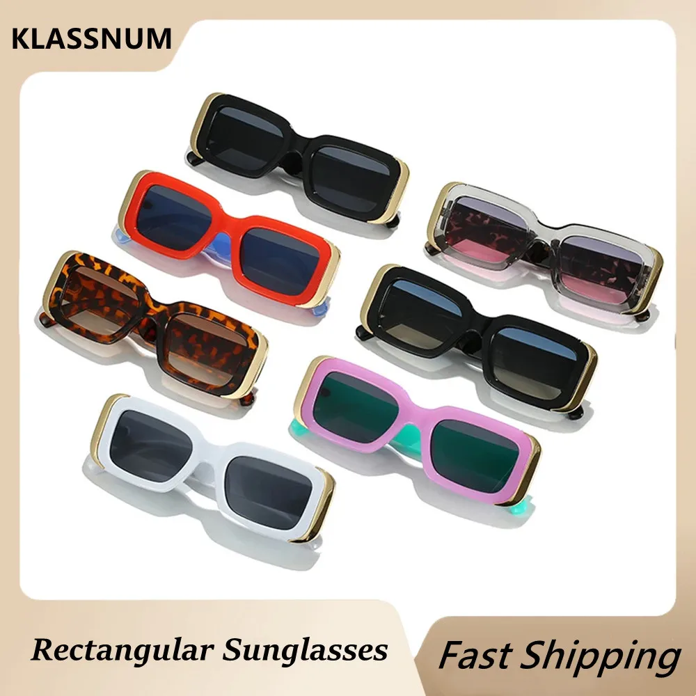 

Luxury Vintage Square Sunglasses Women Fashion Gradient Retro Punk Sun Glasses Female Brand Designer Eyewear Black Shades