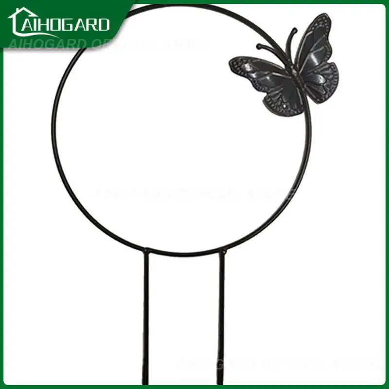 

Keep Plants Growing Luxuriantly Potted Plant Support Iron Plant Climbing Frame Creative Drust-proof Plant Support Stake Durable
