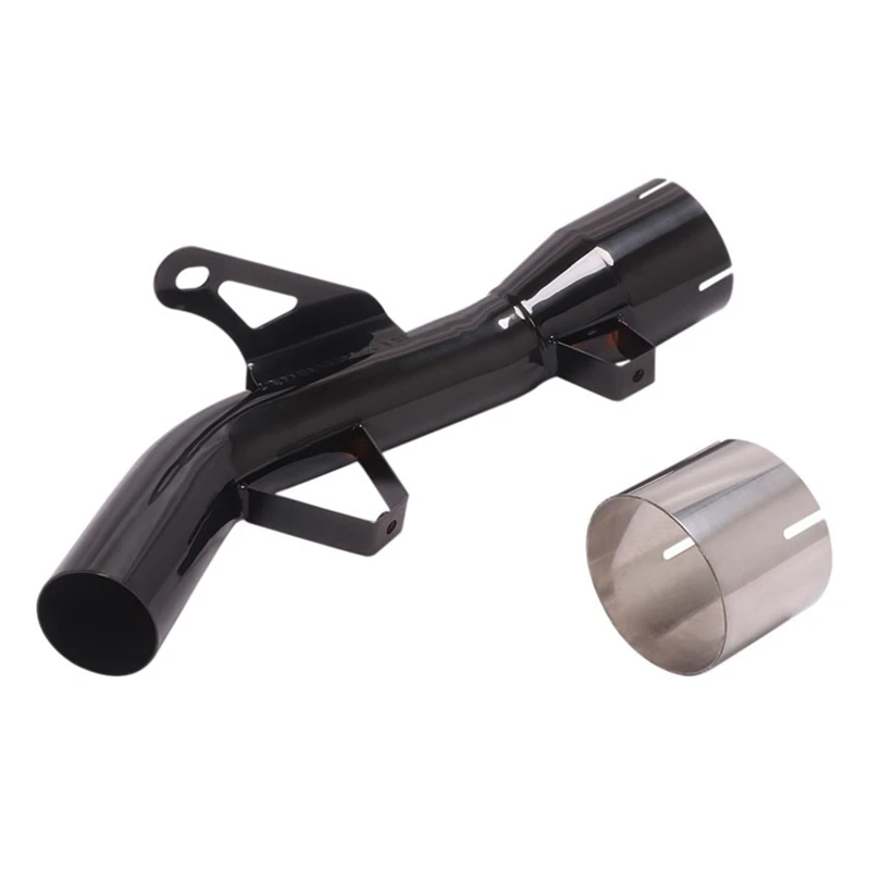 

For Kawasaki Z900 2017-2022 Exhaust Escape Tube Eliminator Enhanced Elbow Middle Link Pipe Catalyst Delete