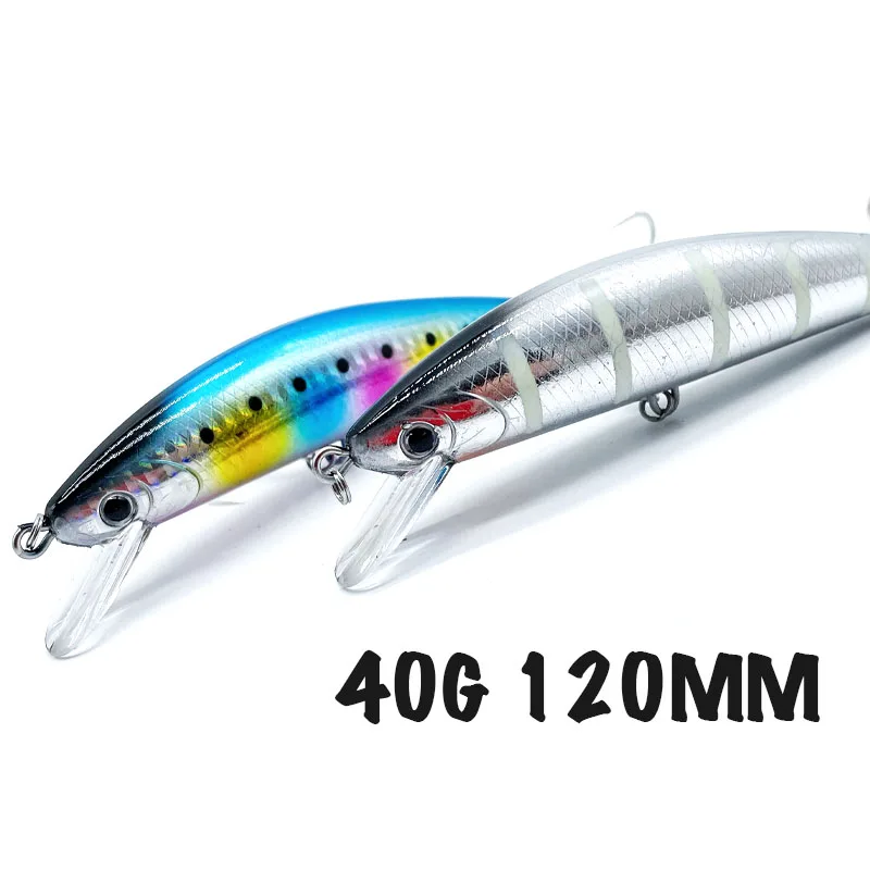 Тонущий воблер THRITOP для ловли карпа, 120 мм, 40 г, TP200