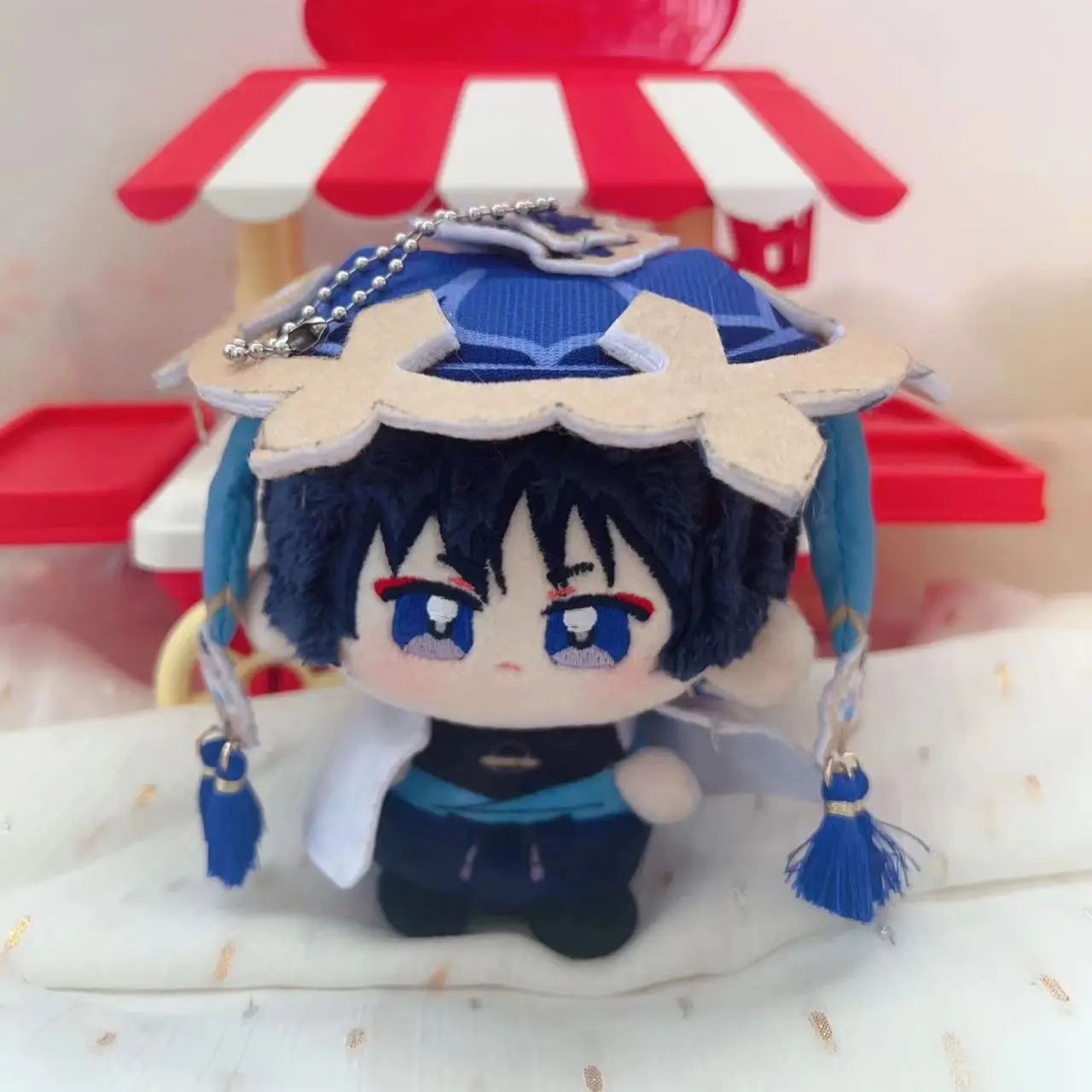 

Игра Genshin Impact Balladeer Wanderer каэдехара казуха 10 см, плюшевая кукла, женская сумка, косплей, Аниме подарок