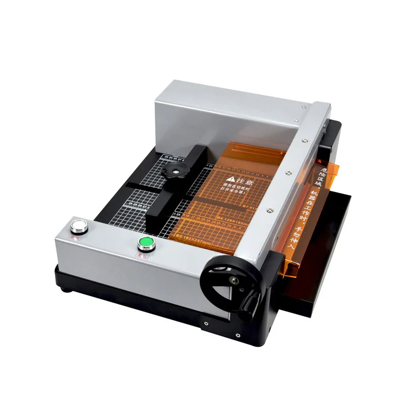 

G-400 Electric Paper Cutter 4CM Thick Layer Book Photo Cutter Paper Trimmer Diy Office A4 Size Cutting Machine