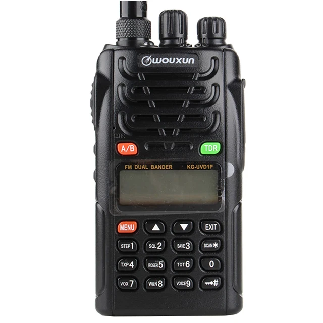 

Original WOUXUN KG-UVD1P Dual Band Two Way Radio with 1700mAh Battery FM Transceiver UVD1P Walkie Talkie UHF VHF HAM Radio