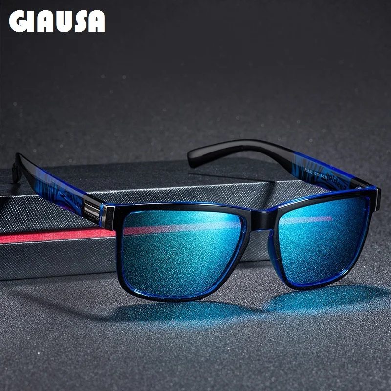 

Модные квадратные поляризационные солнцезащитные очки для мужчин и женщин, уютные антибликовые солнцезащитные очки для вождения и рыбалки...