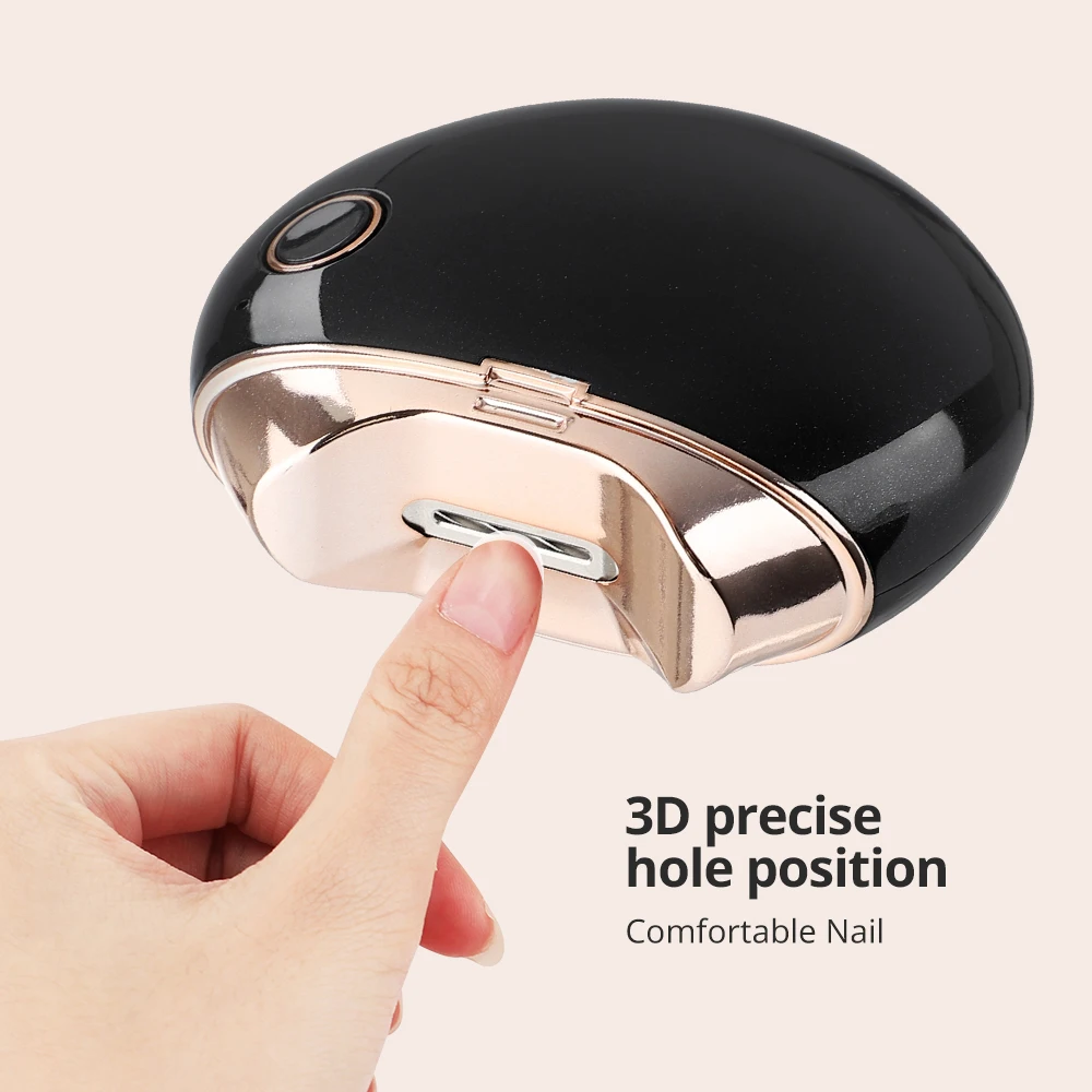 

Electric Nail Clipper Automatic Manicure Grinder Adult Baby Trimmer Cutter Nail Scissors Anti-Splash Nail Machine USB Charging