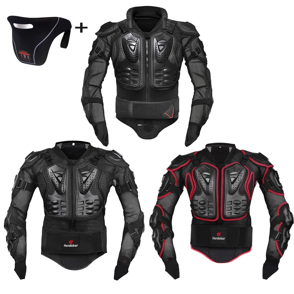 S-5XL Motorcycle Armor Protector Moto Motocross Body Protective Racing Armor Anti-fall Protection ATV Riding Clothing Breathable images - 6