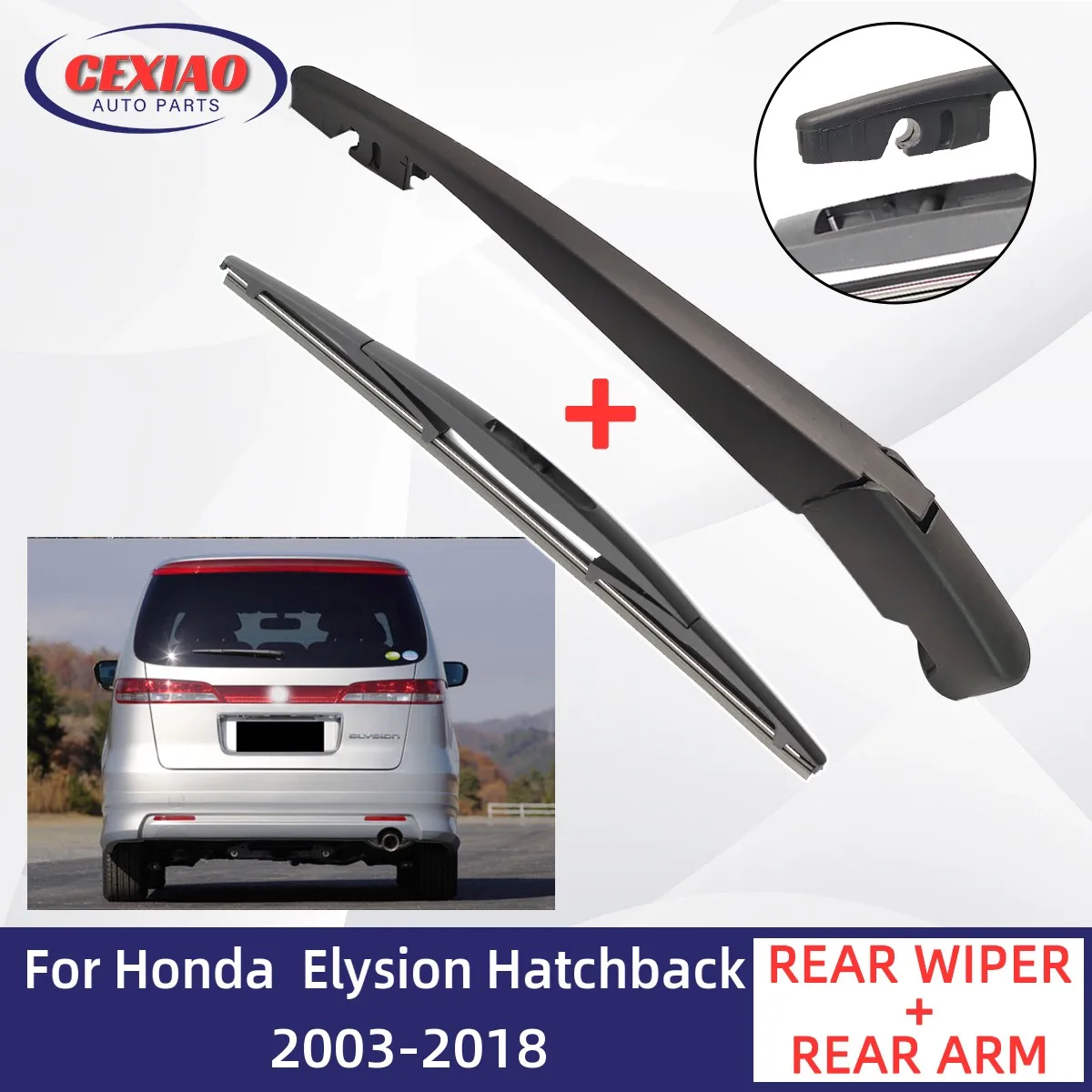 

Для хэтчбека Honda Elysion 2003-2018 годов, задняя дверь, щетка от дождя, ветровое стекло