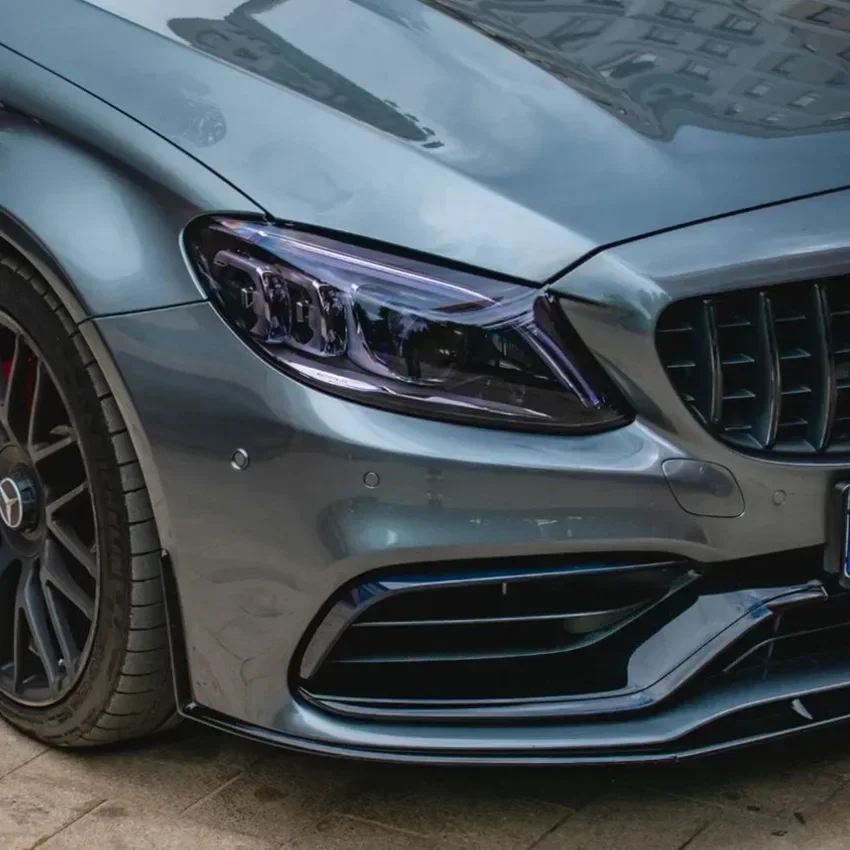 for2015-2022Mercedes-Benz C-ClassW205 C205 S205 C63 AMG автомобильный передний бампер диффузор спойлер