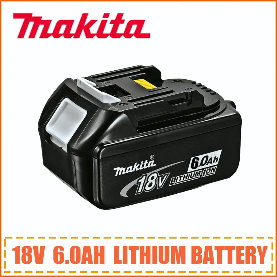 

Makita 18 в 100% Ач со светодиодной литий-ионной сменной батареей LXT BL1860B BL1860 BL1850 Оригинальная Аккумуляторная батарея для электроинструмента Makita
