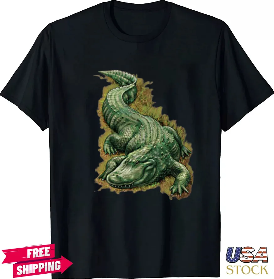 Fl0rida забавная футболка с изображением аллигатора крокодила дикой природы