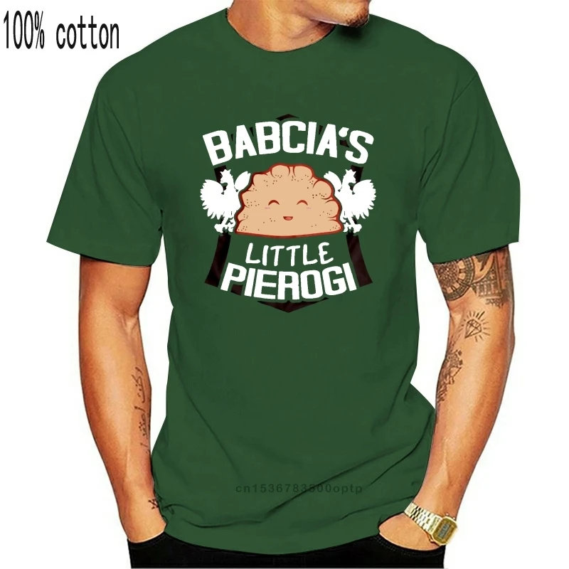 

Camiseta de Babcia's Little Pierogi para hombre y mujer, camiseta para mujer
