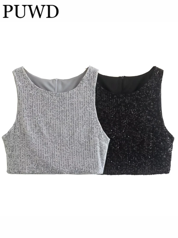 

Женский винтажный жилет с V-образным вырезом, без рукавов