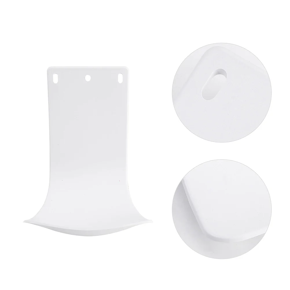 

2 Pcs Hand Soap Dispensers Plastic Water Tray Wall-mounted Trays Handwashing Machine Foaming Collector Droplet White