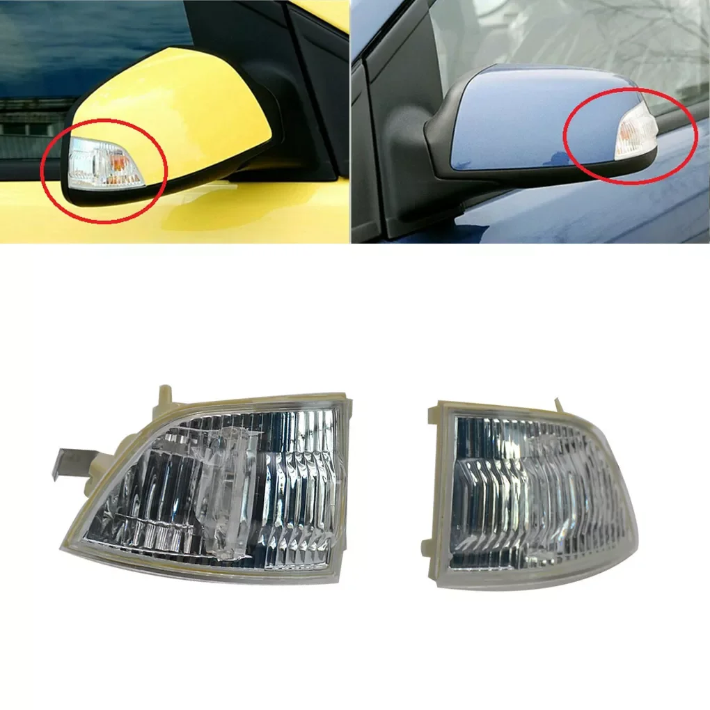

1 Pair Replacement Car Rear View Mirror Turn Signal Light 6M5Y 13B381