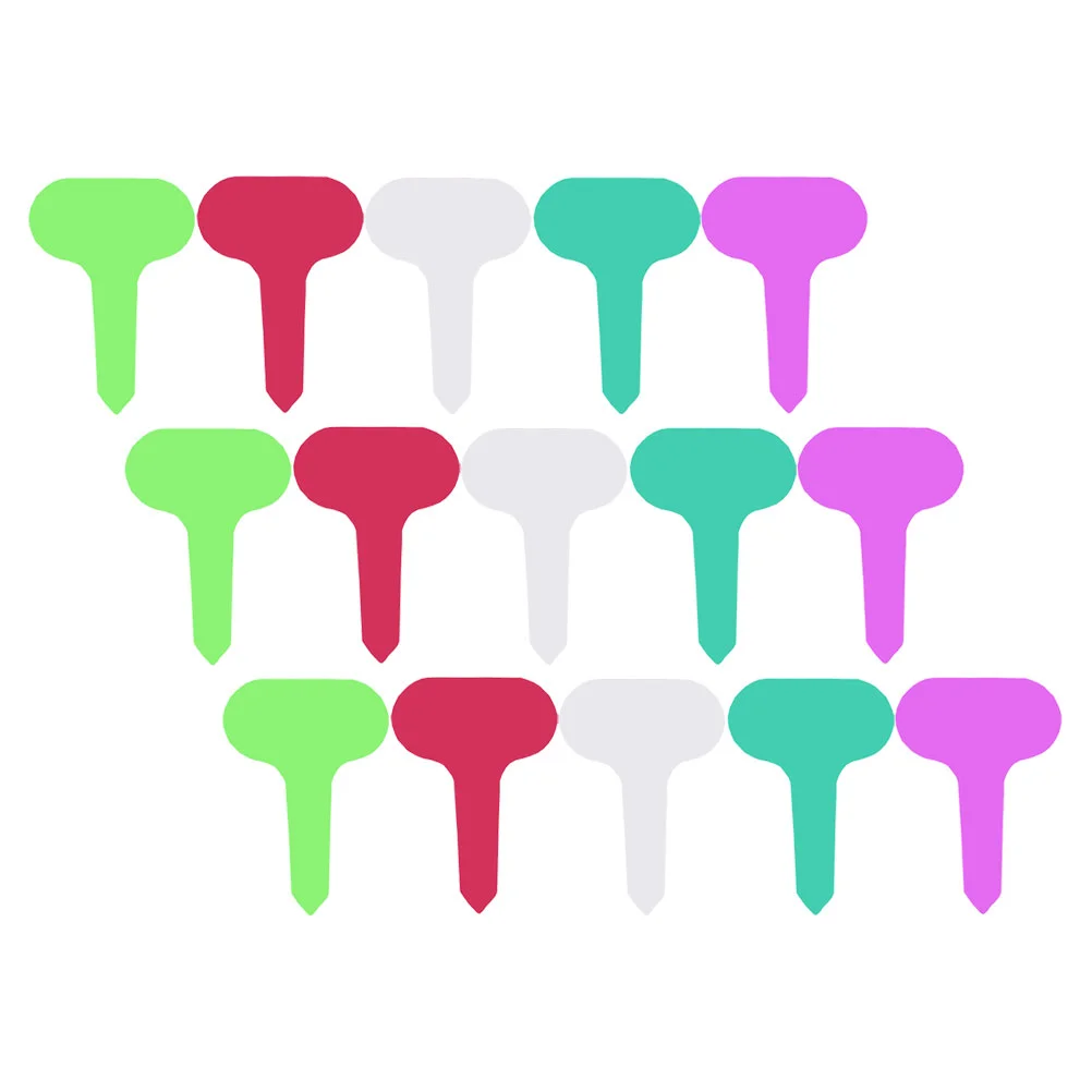 

100Pcs T Types Plant Tags Flower Labels Plant Markers T Types Plant Tags for Plant Flower Garden