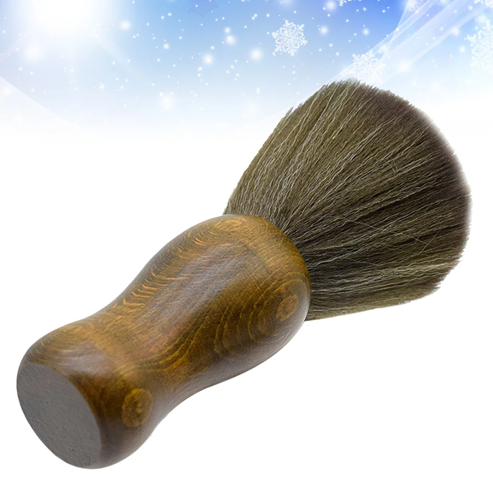 

Shaving Brush Beard Badger Cleaning Wooden Handle Brush for Boy Men Kids