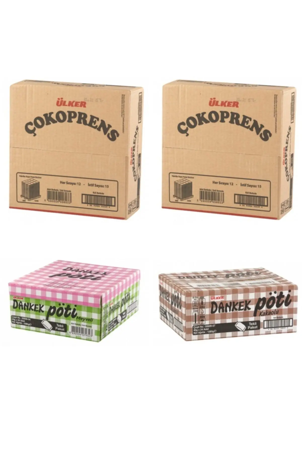 

2 Boxes of 48 Pieces cokoprince and 2 Boxes of 48 Pieces