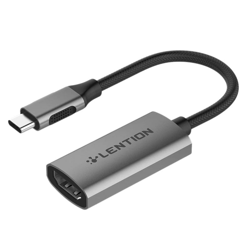 

LENTION Type C-HDMI адаптеры, офисные расширители, коэкранный кабель, большой экран, расширенный монитор 4K/HDMI HD кабель 4K для iPad