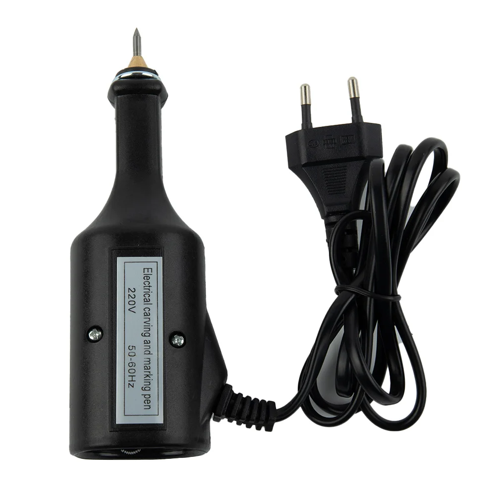 Электрический гравер ЕС 220 В резьба по ювелирным изделиям металл дерево стекло