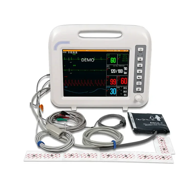 ЭКГ-монитор медицинский бытовой многопараметрический портативный 24-часовой