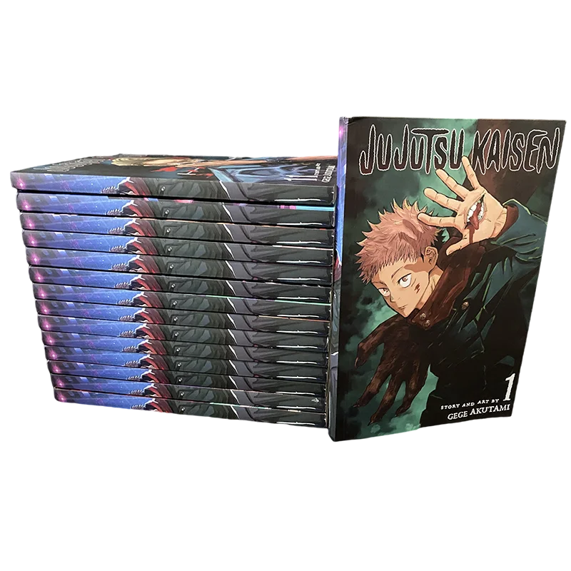 Ceny 15 Książek Nowe Japońskie Powieści Anime Jujutsu Kaisen Komiks Powieść Książka Edycja Angielska