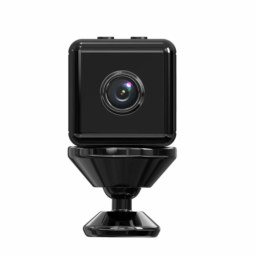 

Камера движения X6D Беспроводная с Wi-Fi и высоким разрешением 1080p инфракрасная камера ночного видения Детская маленькая квадратная камера