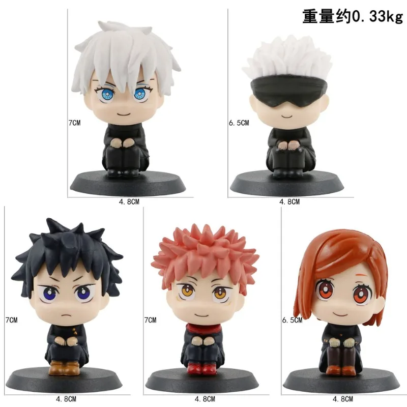 Новинка игрушки-модели юютсу кайсен Сатору годзё Юдзи итадора анимационный