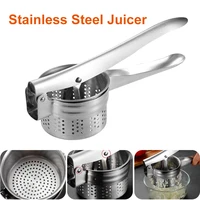 high quality stainless steel squeezer vegetable stuffing dehydrator potato masher ricer fruit press juicer kitchen supplies