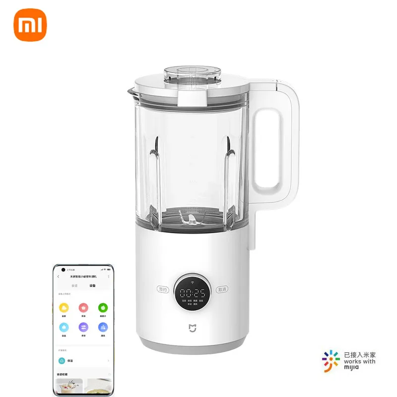 Xiaomi Mijia Smart Small Broken Wall Cooking Machine MPBJ002PL Soft Sound Breaks the Wall Small But Powerful With Mijia App