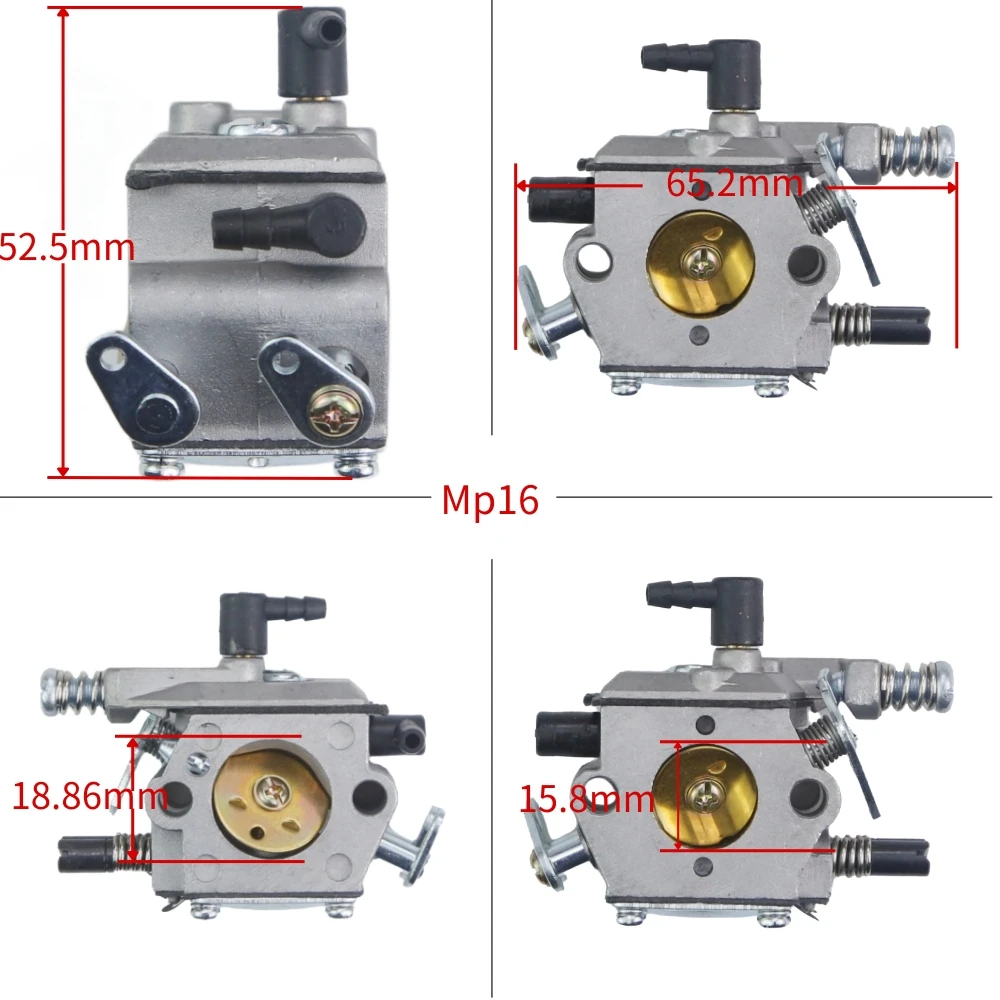 Запасной карбюратор для бензопил 45cc 52cc 58cc, моделей 4500 5200 5800, KOMATSU, аксессуары для садового инструмента (art.: 3920db84cfede) - 3920db84cfede
