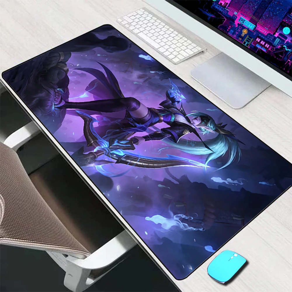 

League of Legends Vayne Mouse Pad Large Gaming Accessories Mouse Mat Keyboard Mat Desk Pad Computer Mousepad PC Gamer Mausepad