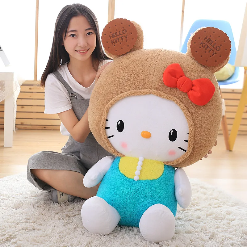 50 см Kitty Rilakkuma Плюшевая Кукла Мягкие животные пушистые Sanrio плюшевые игрушки Ragdoll