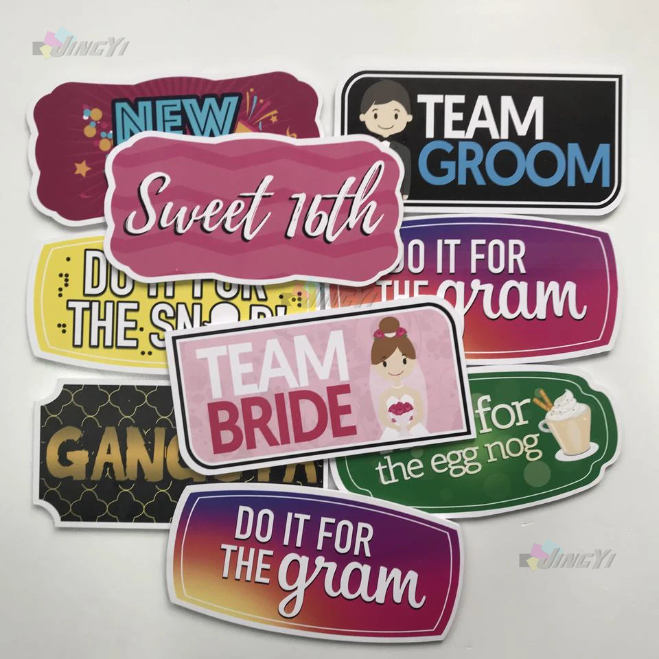 

Custom Print High Density Durable 5mm UV Printing Hard PVC Foam Board Signs Photo Booth Props Sign