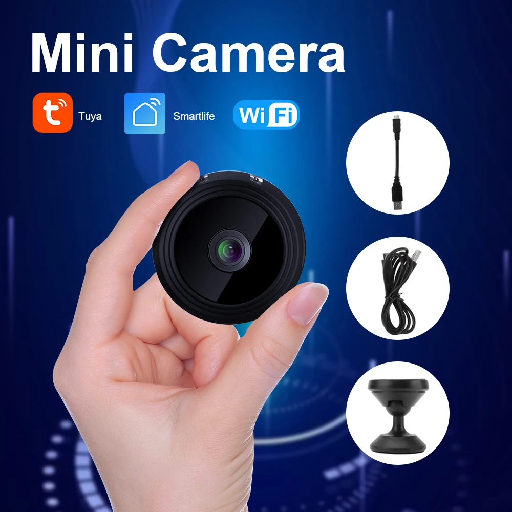 A9 640P Tuya Smart Life Mini IP Camera WIFI Security Home Ho