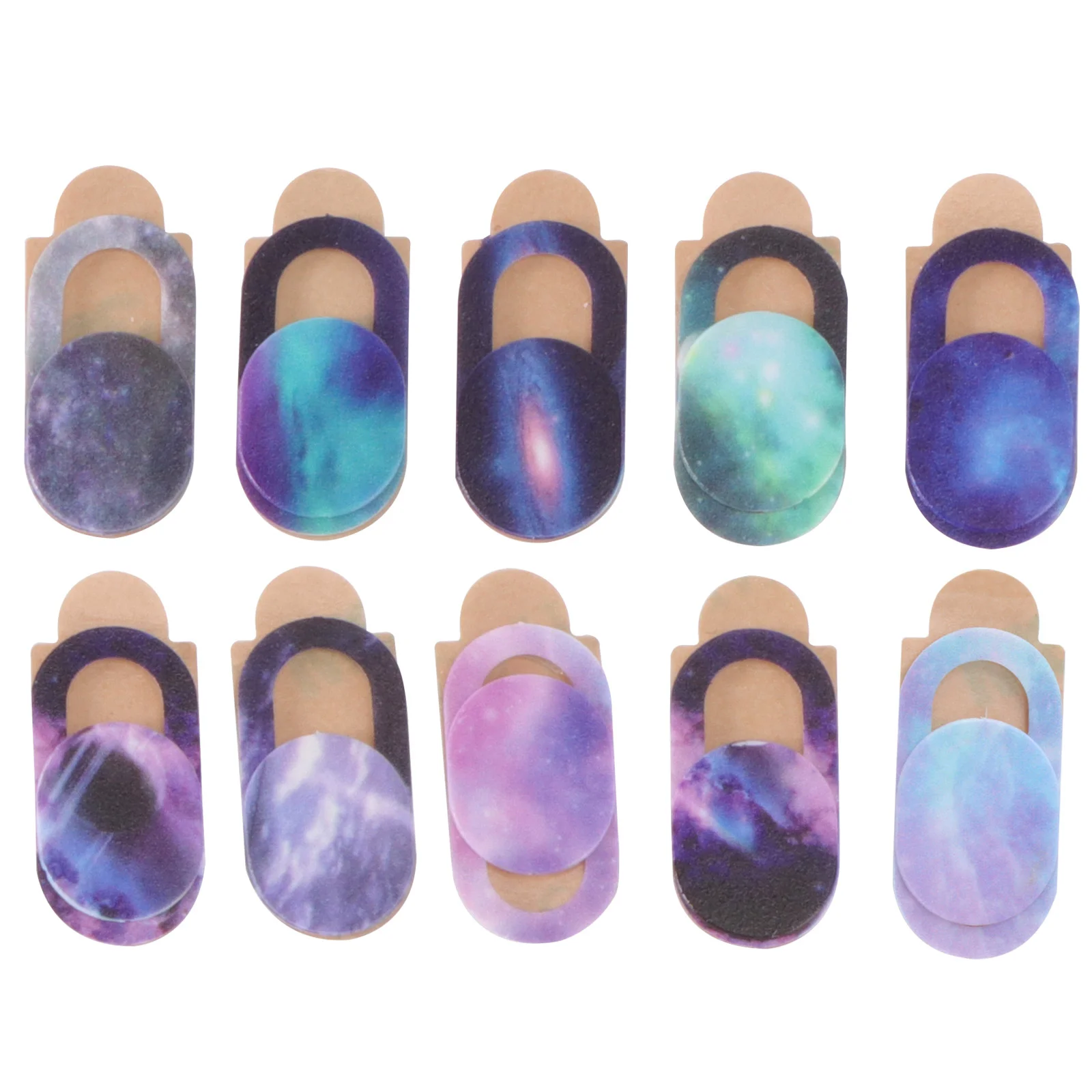 

10 Pcs Lens Privacy Cover Tablet Protector Slide Webcam Cover Slideshow Camera Covering Laptop Abs Web Camera Cover