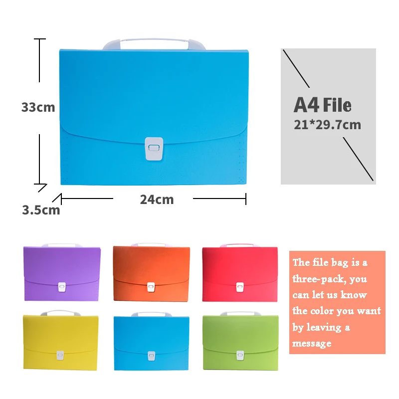 Папка-органайзер для документов А4 3 шт. |