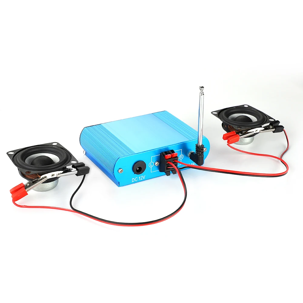 AIYIMA MP3 декодер усилитель мощности аудио 2x15 Вт стерео Bluetooth 2 дюйма 4 Ом 12