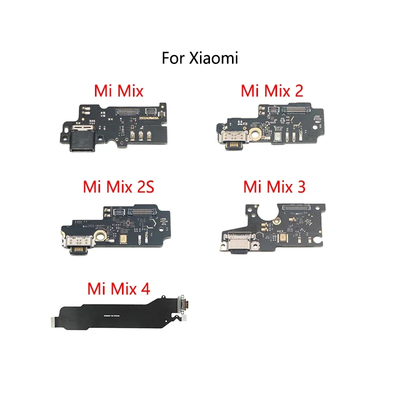 USB-порт для зарядки док-станции разъем гибкий кабель Xiaomi Mi Mix 2 2S 3 4 модуль зарядной