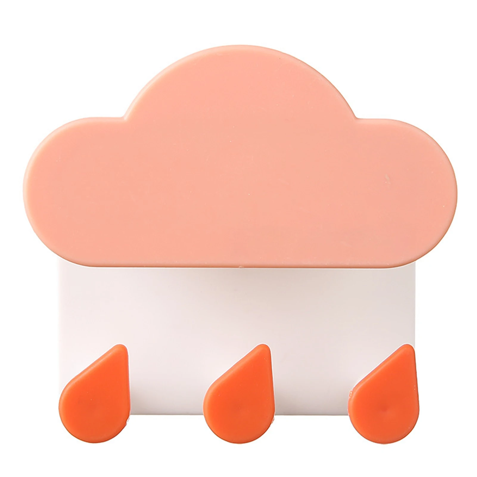 Wall Mounted Cloud Shape Hook Durable Space Saving Towels Hooks for Front Door Kitchen Hallway