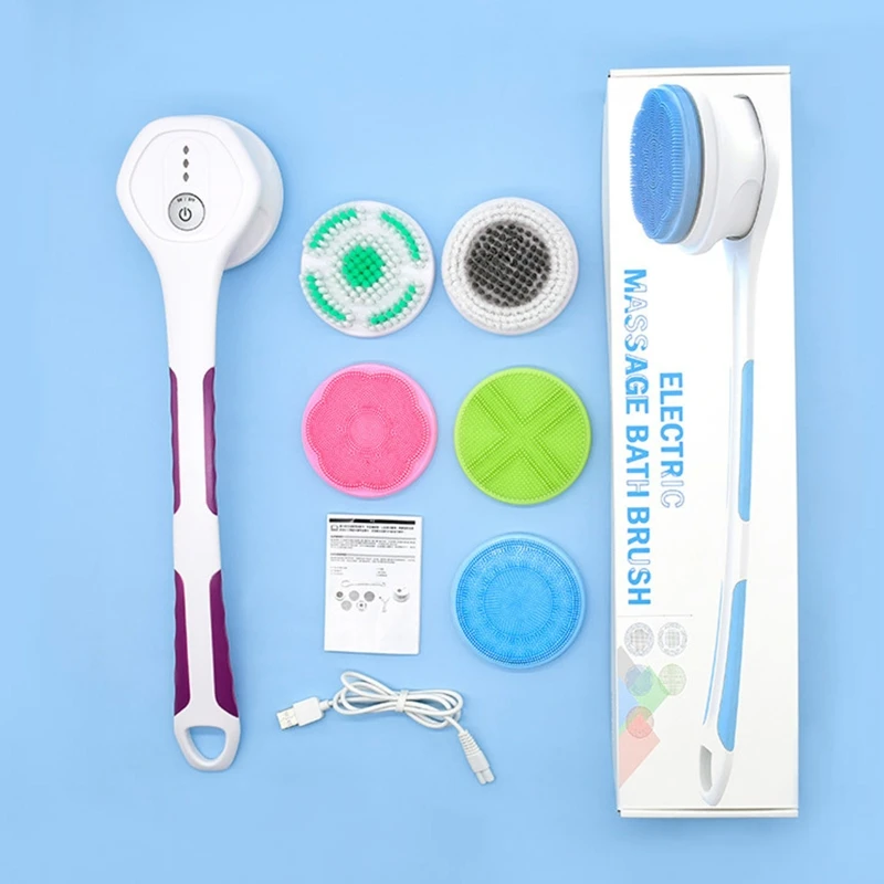 Электрическая щетка для ванны и душа 5 в 1 USB |