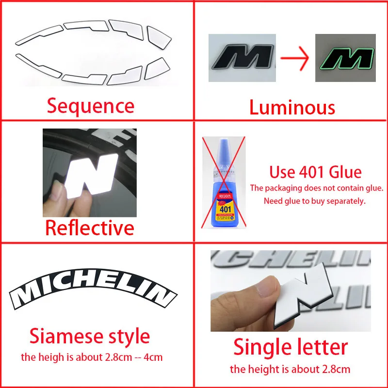 3D резиновые пользовательские наклейки на шины 1/0 75 дюймов высота автомобильные s